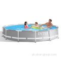 Sikor New Design Piscina Piscina Retangular Metal Pool Popular Família Quintal acima da estrutura do solo Piscina de moldura